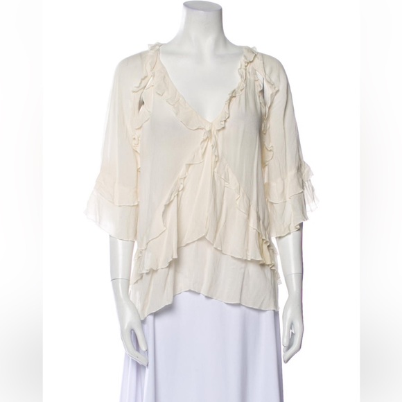 IRO Abbey Top size 2, XS EUC - Picture 2 of 9